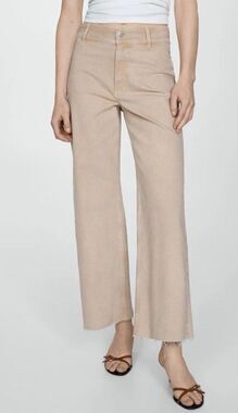 NWT Mango Catherin Culotte Jeans SIZE 4 (EUR 36)
